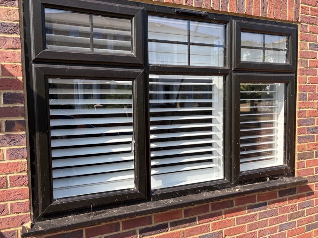 Exterior Window Cleaning — before cleaning