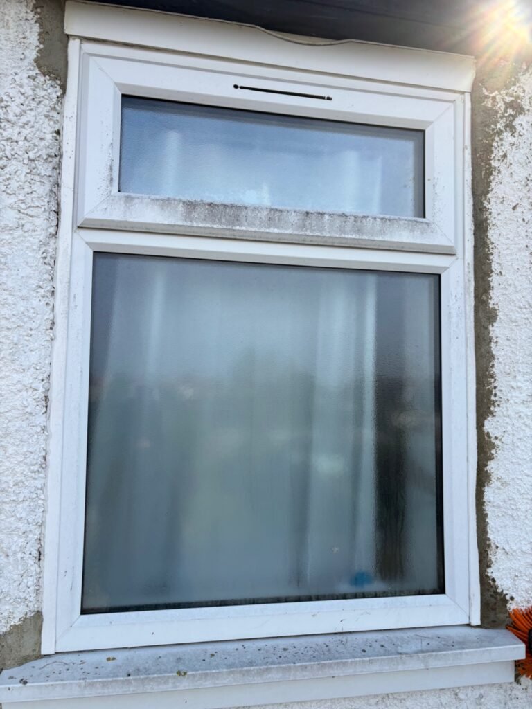 Window & Frame Cleaning — before cleaning