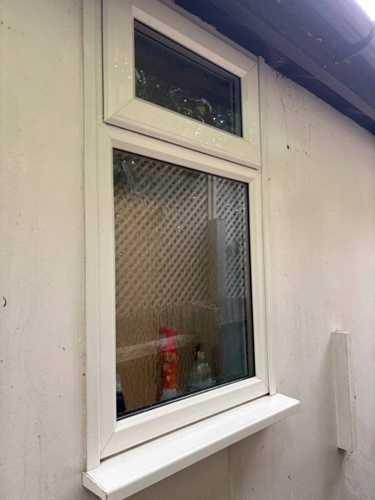 Window & Sill Cleaning — after cleaning